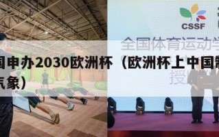 中国申办2030欧洲杯（欧洲杯上中国制造新气象）